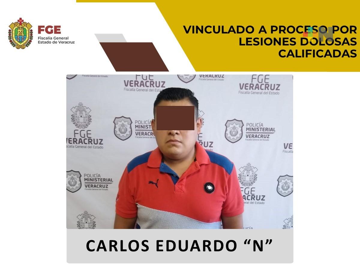 Vinculado por lesiones dolosas calificadas en la zona centro