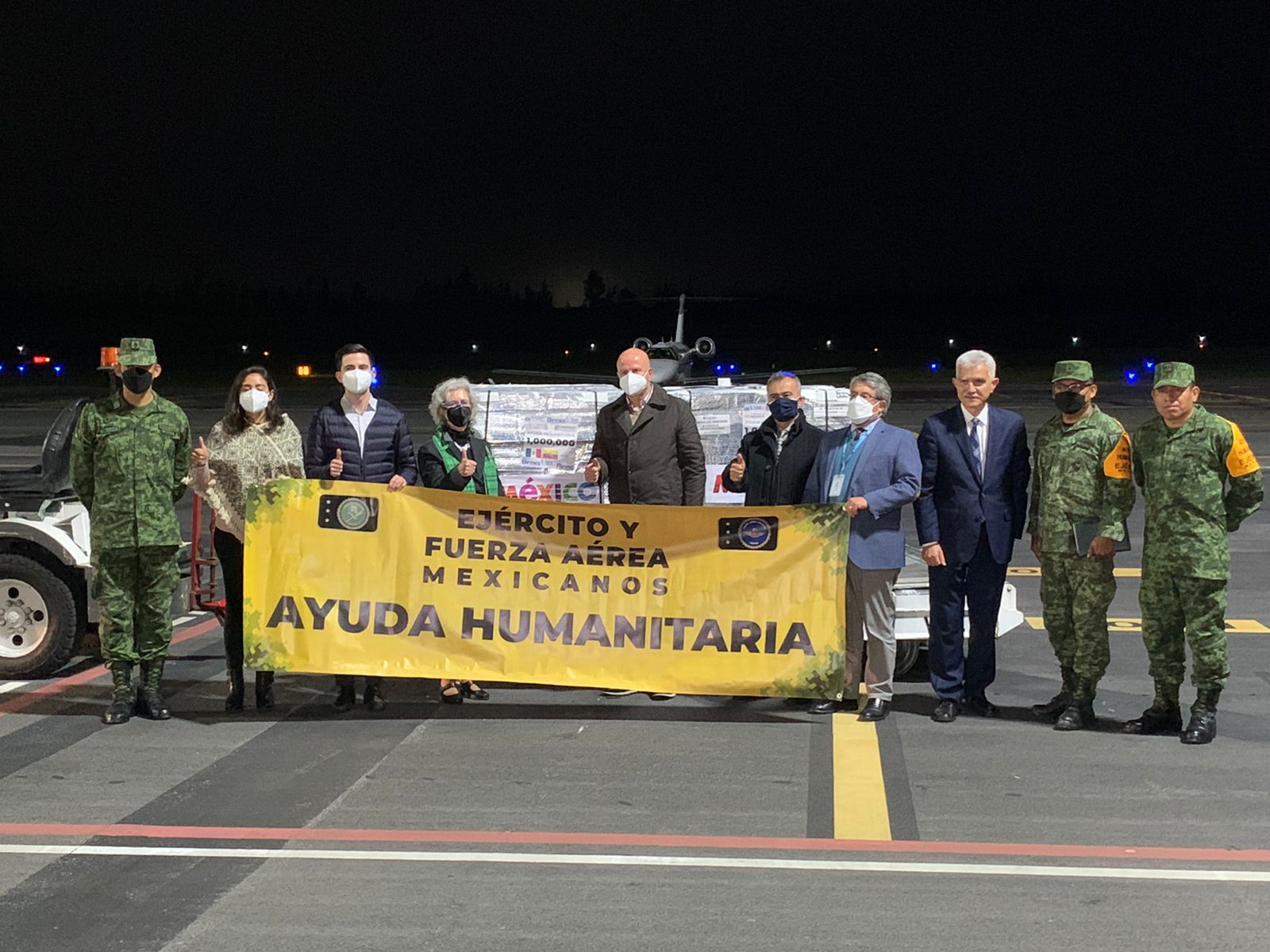 México dona 1 millón de vacunas contra la Covid-19 a Ecuador