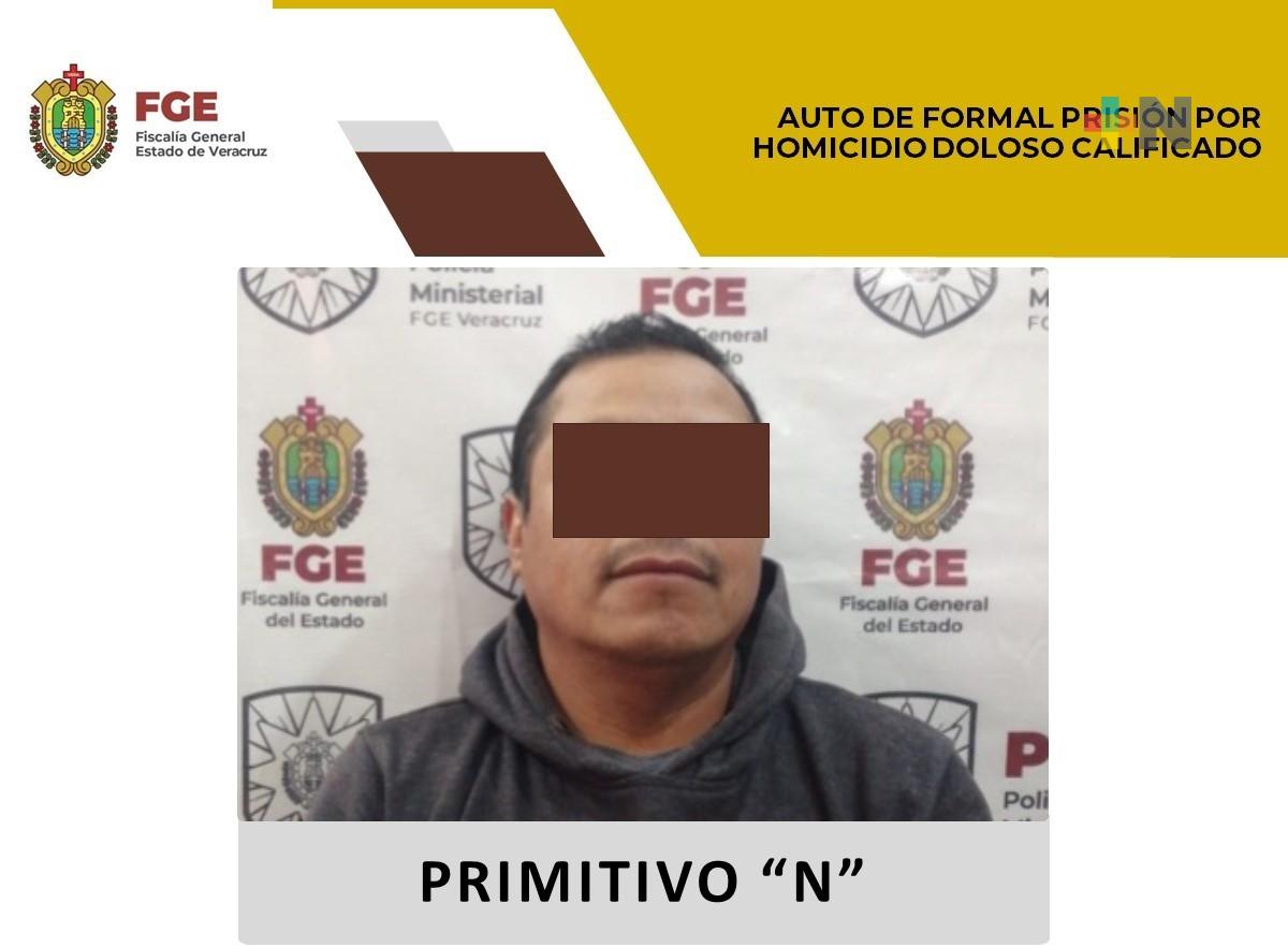 Dictan auto de formal prisión en contra de presunto homicida