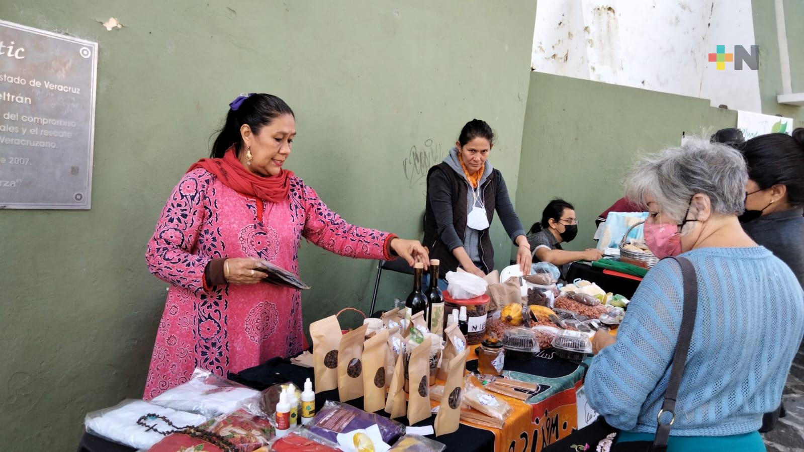 Se pone en operación Tianguis Ecológico Verdever en puente Xallitic de Xalapa