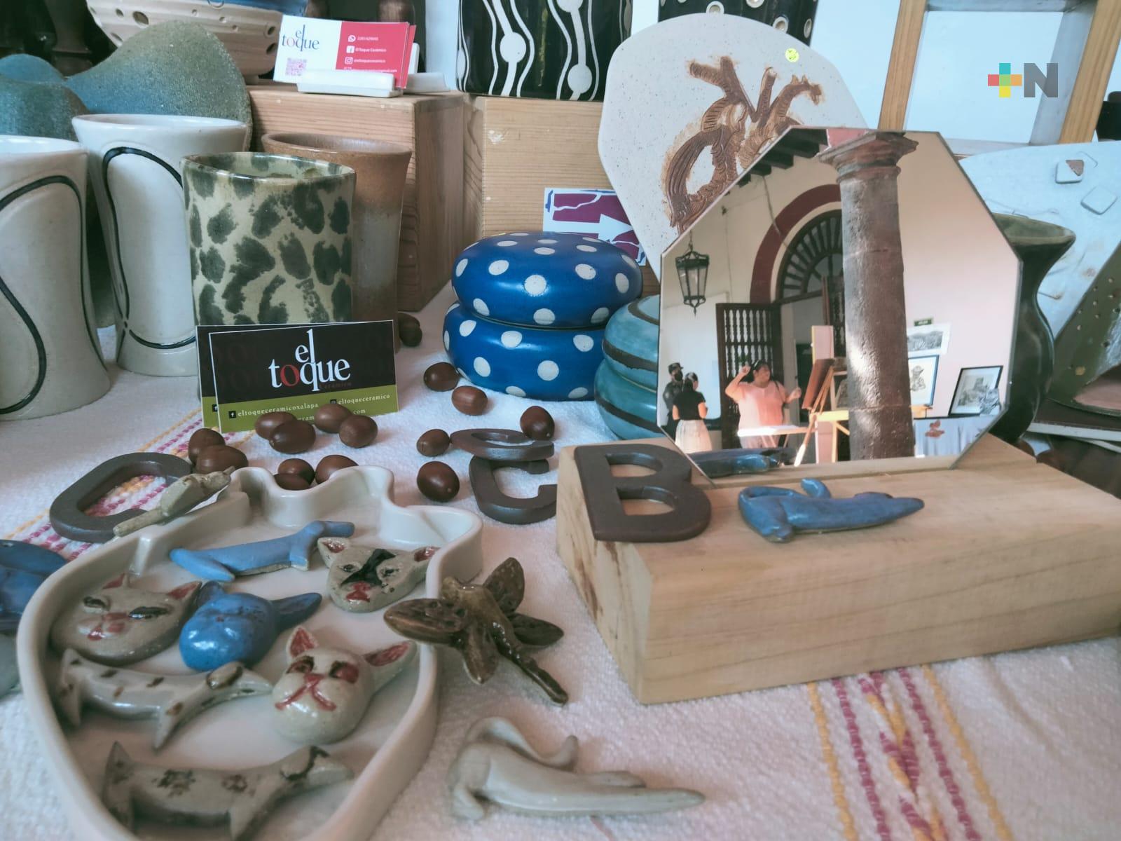 Casa de Cultura en Coatepec realiza Expo Venta Decembrina