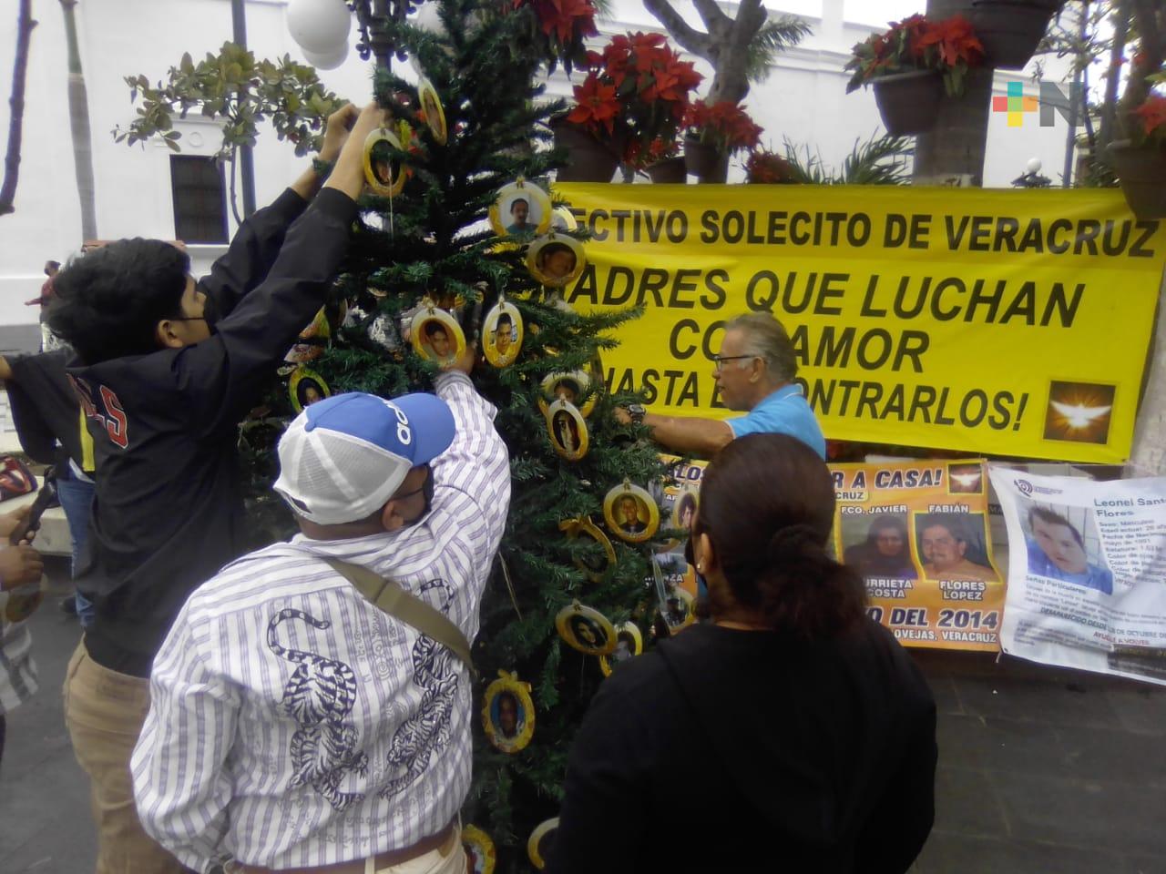 Colectivo de Búsqueda de Personas Solecito instala Árbol del Dolor