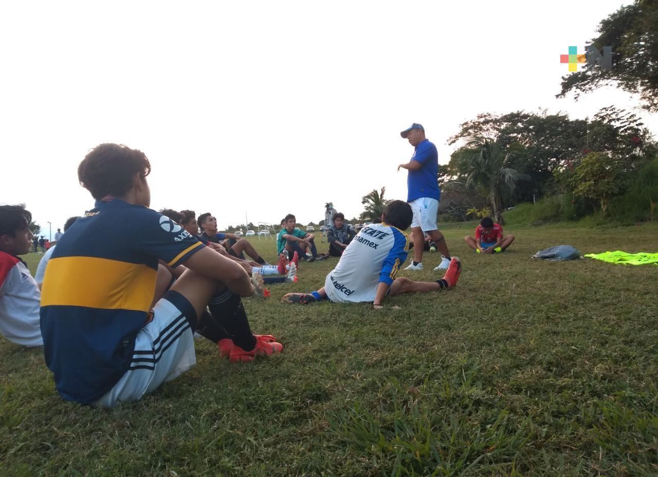 Club oaxaqueño busca talento en sur de Veracruz