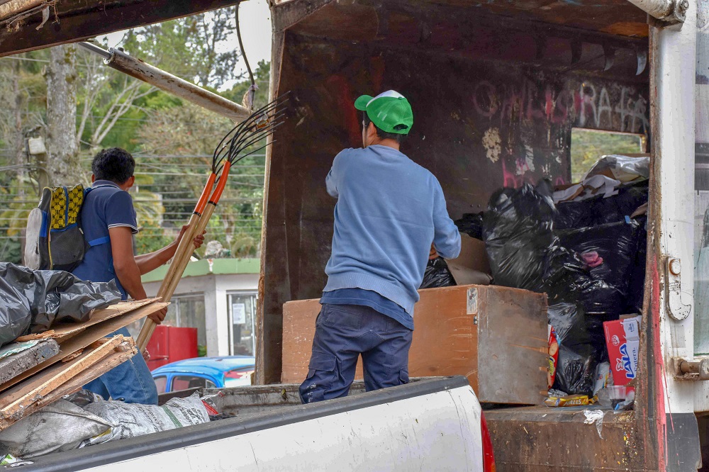 Suspenderán recolección de basura 25 de diciembre y 1 de enero en Xalapa