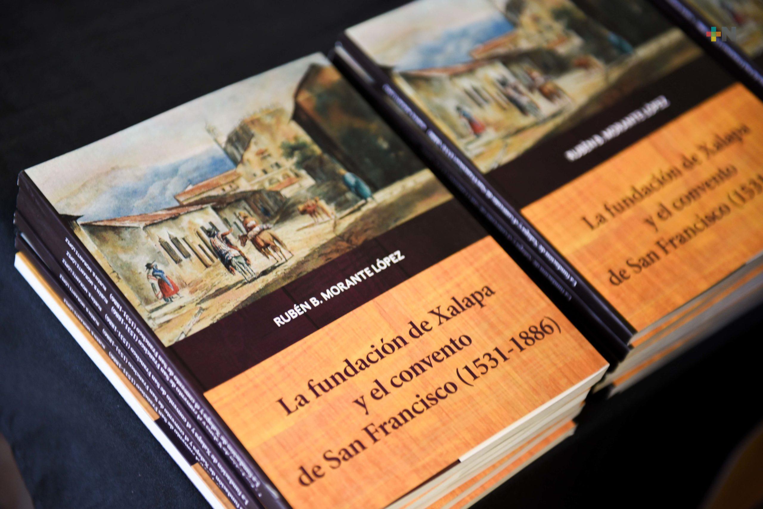 Presentan el libro La fundación de Xalapa y el convento de San Francisco