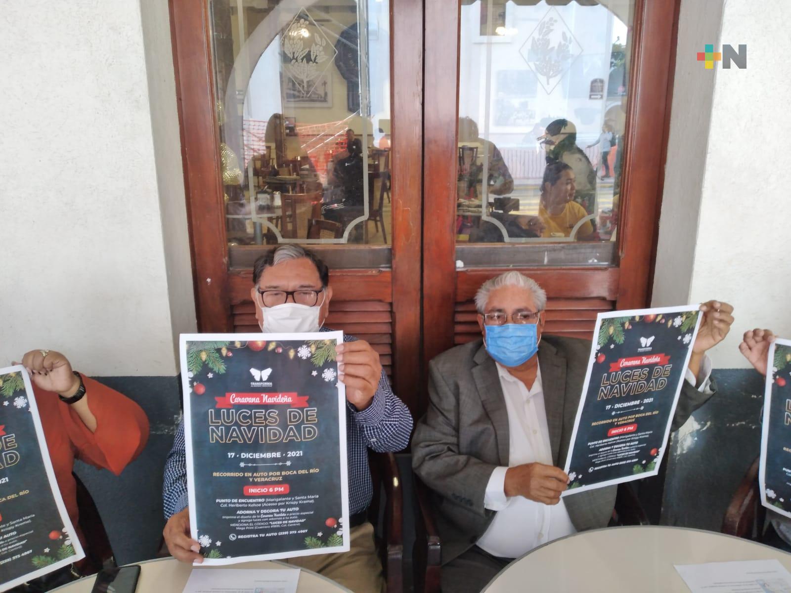 Realizarán Caravana Navideña: Luces de Navidad en zona conurbada Veracruz-Boca del Río