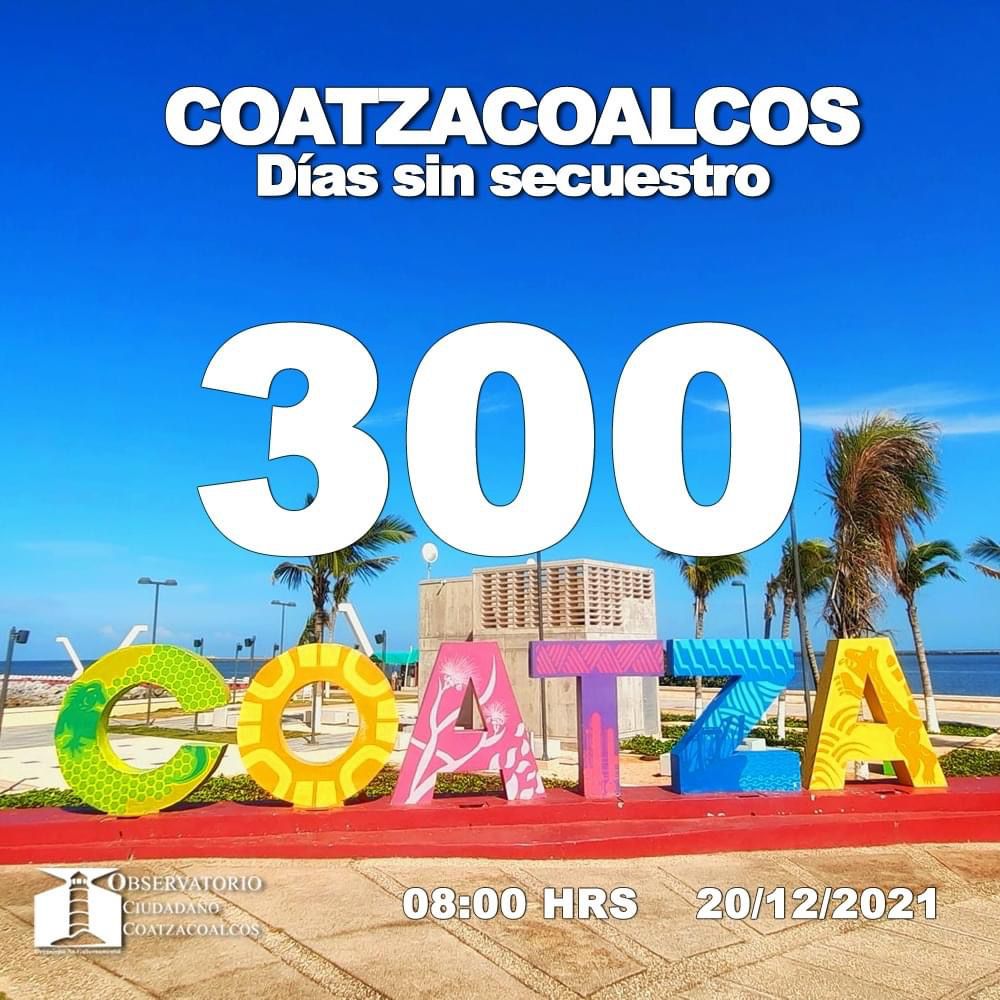 300 días sin secuestro en Coatzacoalcos: Cuitláhuac