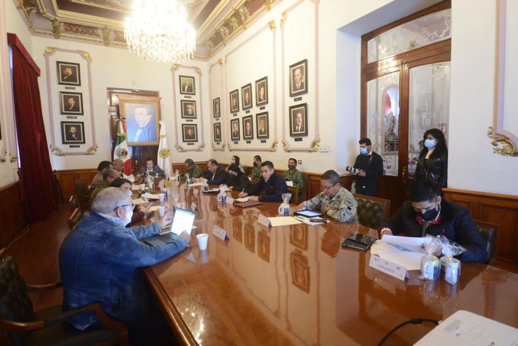 En Palacio de Gobierno realizan la Mesa de Construcción de la Paz