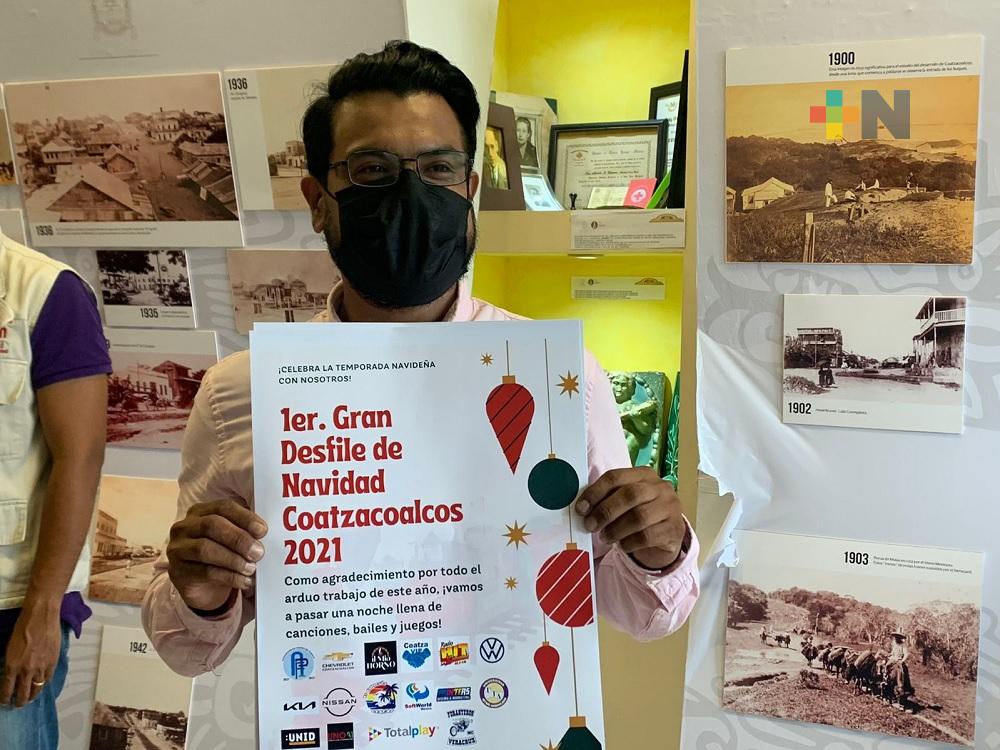 Este fin de semana, Coatzacoalcos tendrá su primer desfile navideño