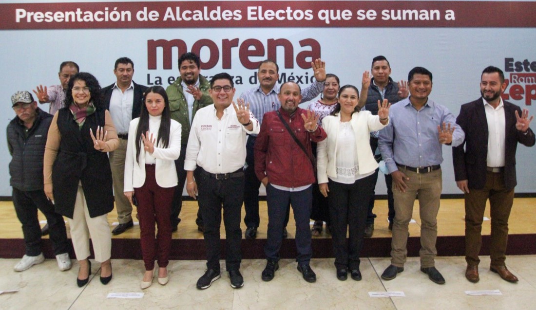 Se integran a Morena alcaldesas y alcaldes electos de la región de Altas Montañas en Veracruz