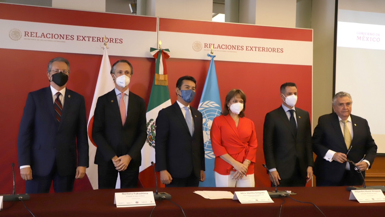Gobiernos de Japón, México y ONU fortalecen el sistema de salud