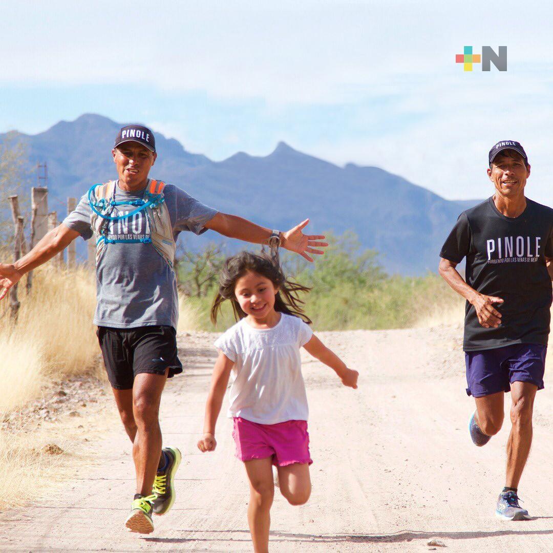 Alcanzó Germán Silva más de mil 500 kilómetros en Pinole, corriendo por las venas de México