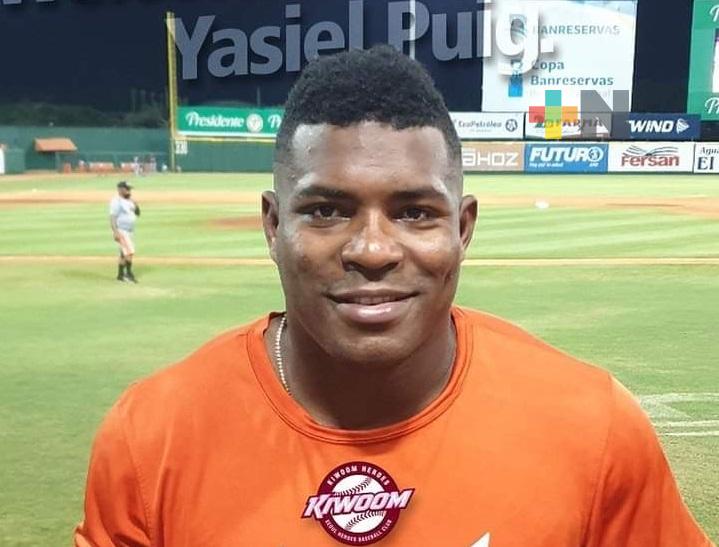 Yasiel Puig jugará en 2022 con «Kiwoon Heroes» de Korea, contrato por 1mdd