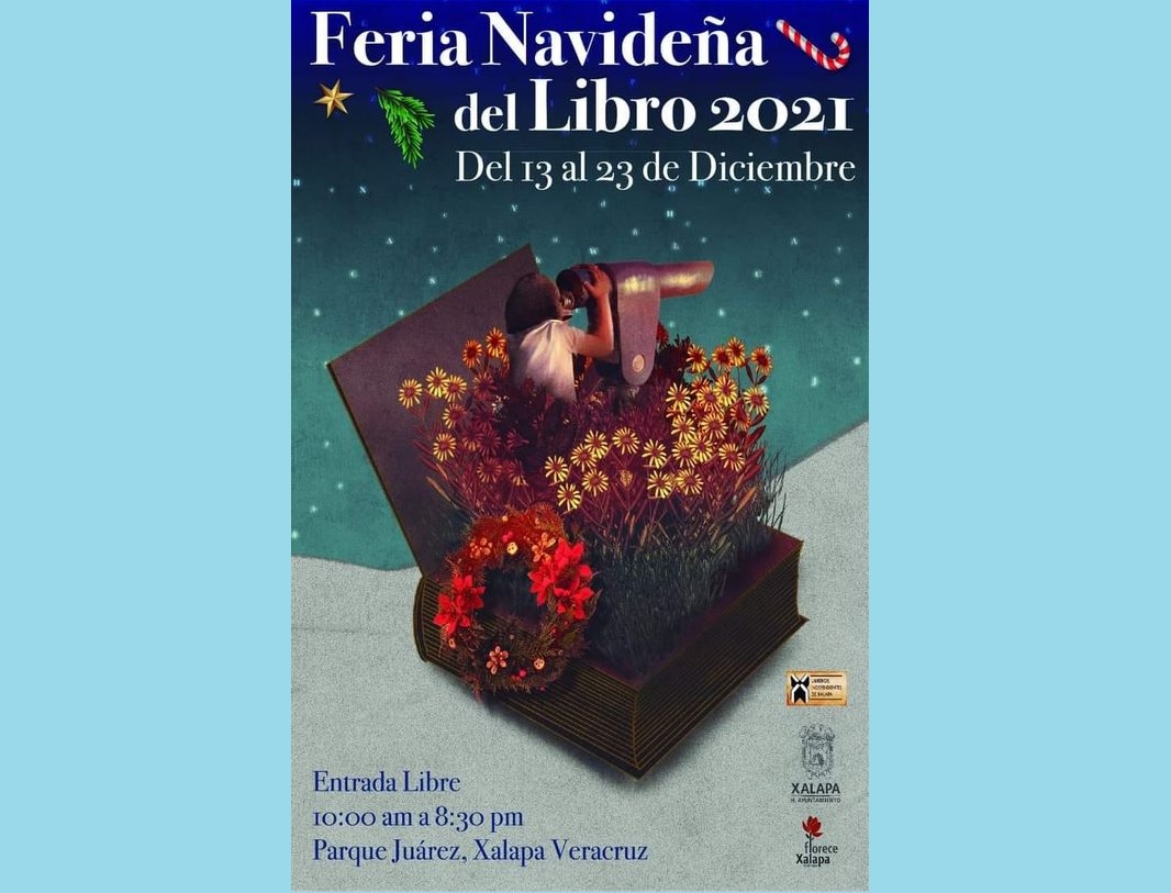 Inició en Xalapa la Feria Navideña del Libro 2021