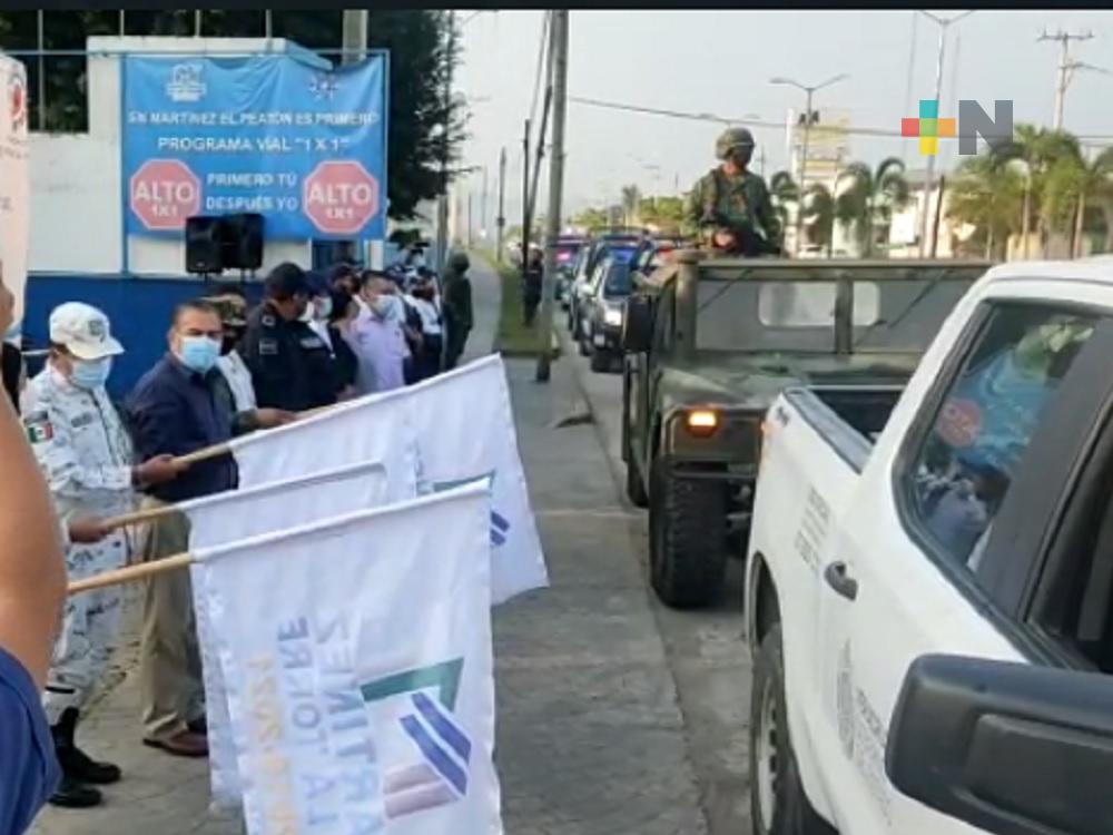 Inició operativo Guadalupe Reyes en Martínez de la Torre