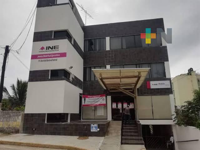 Módulos itinerantes del INE dejarán de trabajar a partir del 23 de diciembre, en Coatza