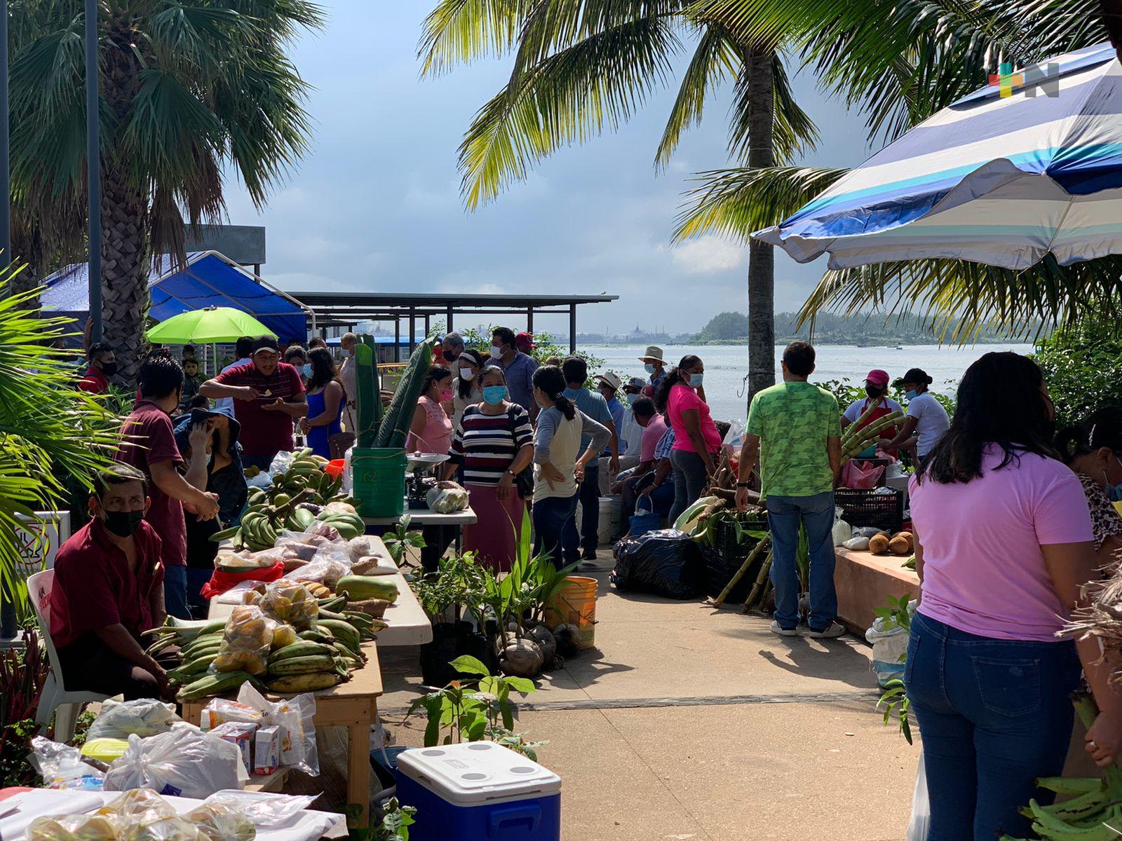 En Mercadito Campesino participan 200 productores rurales de Coatzacoalcos