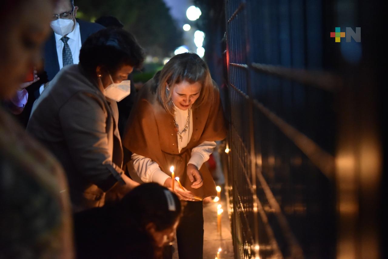 Honra la tradición del Día del Niño Perdido, la presidenta del Congreso Local, Cecilia Guevara