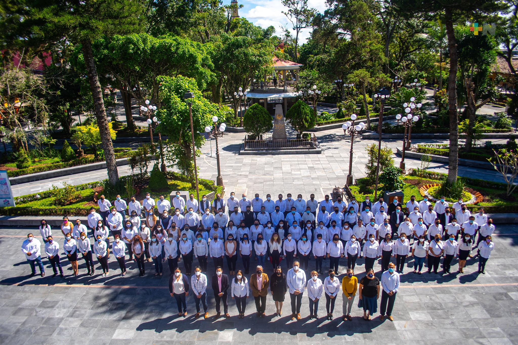 Inauguración de la rehabilitación del Parque Miguel Hidalgo