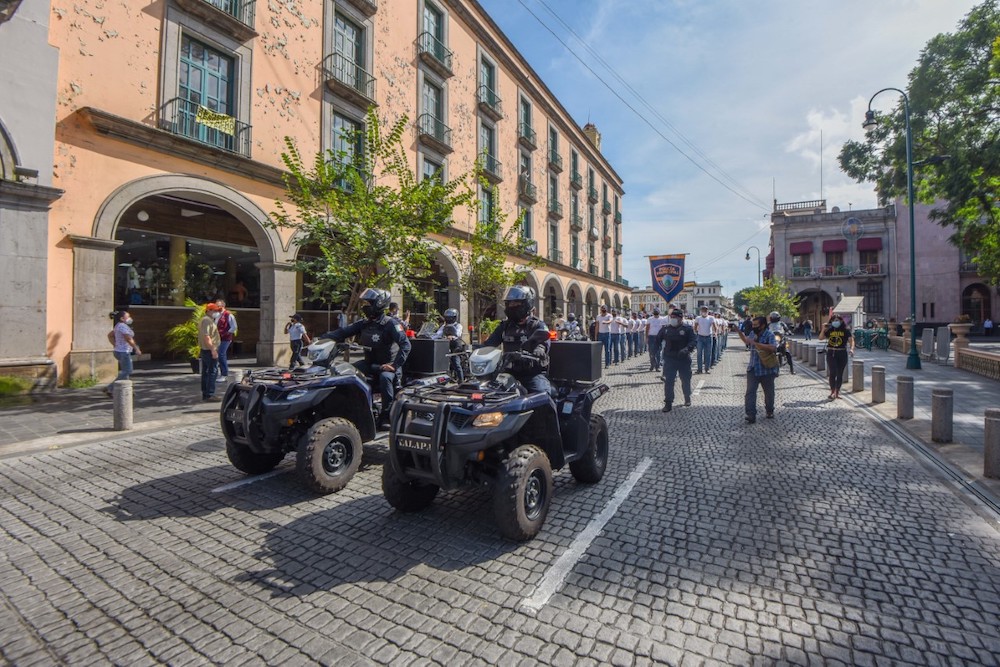 Tendrá Policía de Xalapa un promedio de 400 elementos al final de la administración