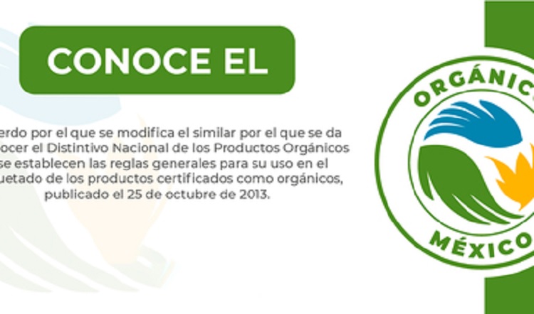 Presenta Agricultura el nuevo sello distintivo para productos orgánicos certificados