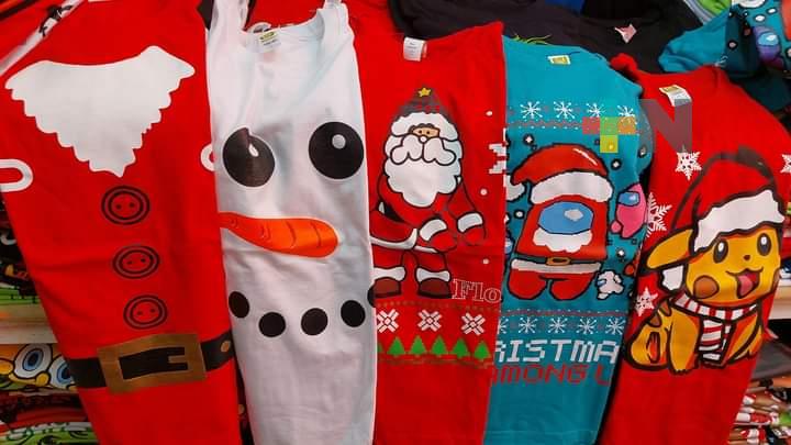 En Coatzacoalcos repunta la venta de productos navideños