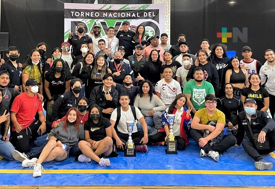 Pesistas veracruzanos conquistaron el Torneo del Pavo, en San Luis