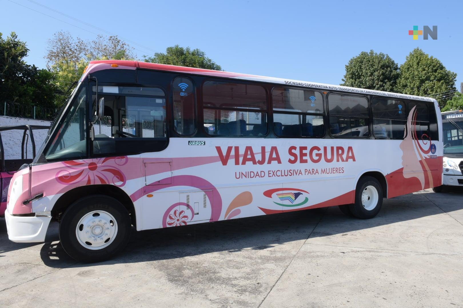 Contribuye Ayuntamiento a eliminación de la violencia de género en el transporte público