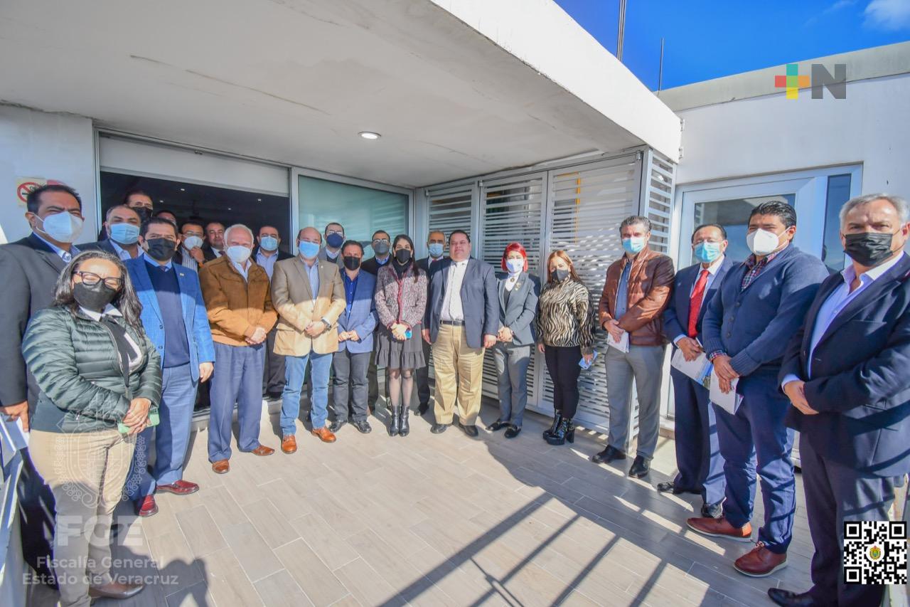 Consejo Empresarial Metropolitano de Xalapa reconoce resultados de la FGE