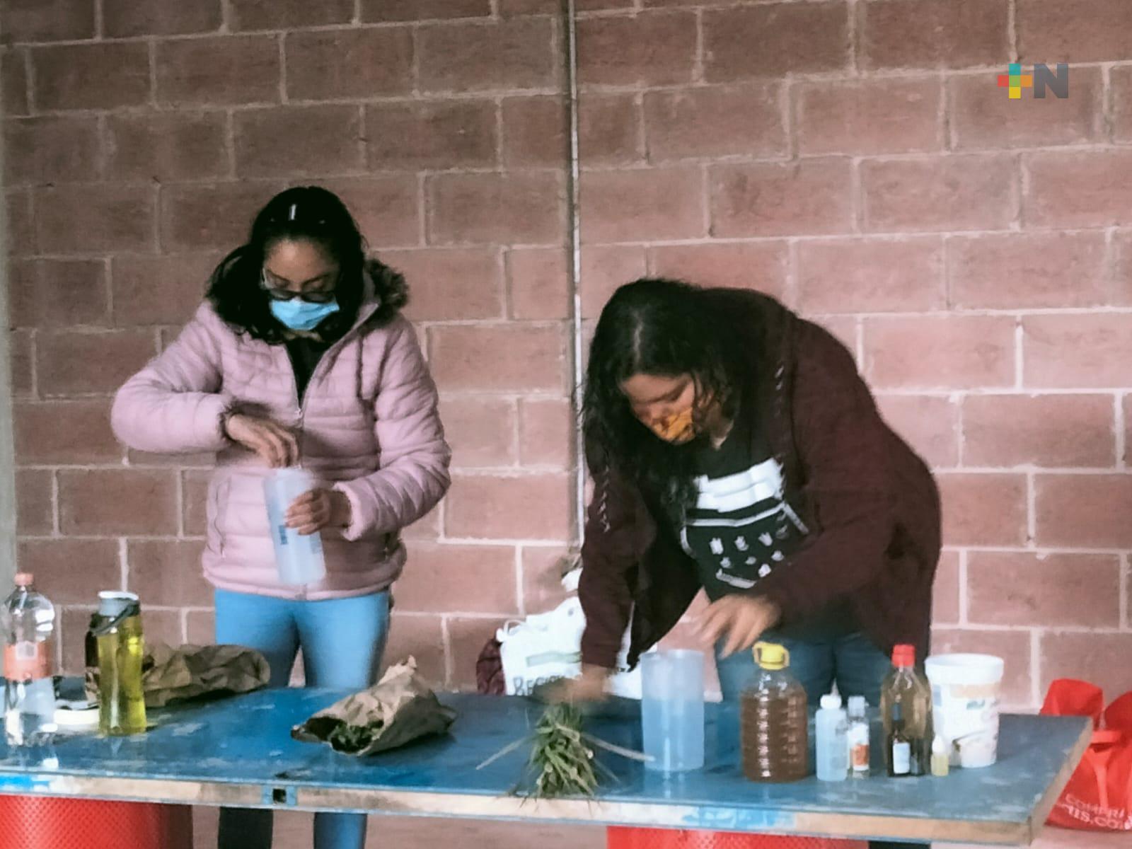 Imparten talleres sobre plantas medicinales en el Santuario de las Garzas