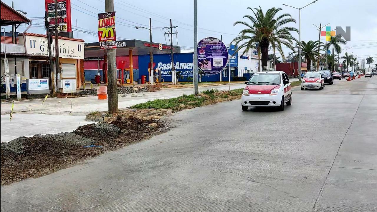 Gobierno municipal actual concluirá pavimentación de avenida Justo Sierra en Mina