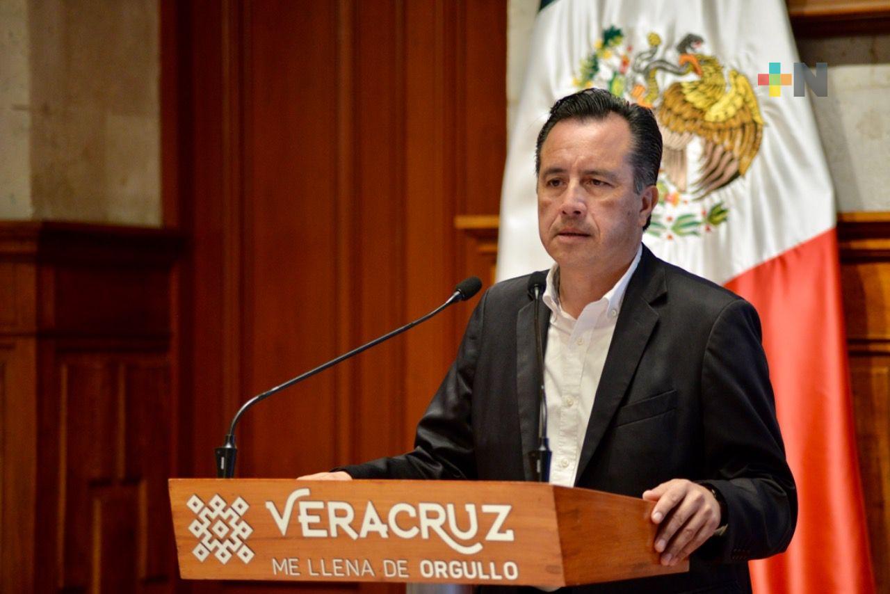 Acuerdo entre Duarte, Yunes y Winckler impidió la orden de aprehensión que ya ejecutó la actual FGE: Gobernador