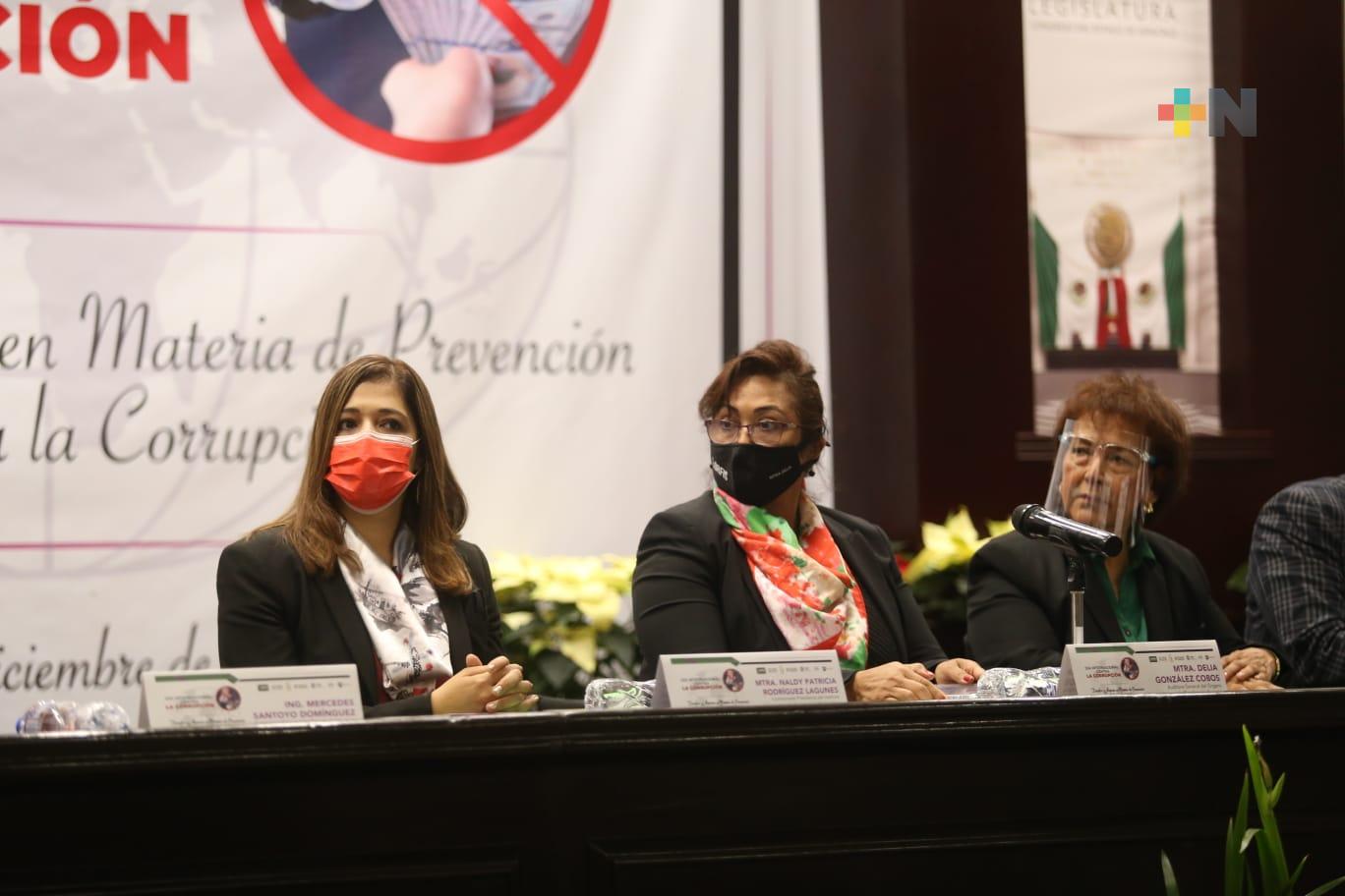 Cuenta Veracruz con una Política Estatal Anticorrupción