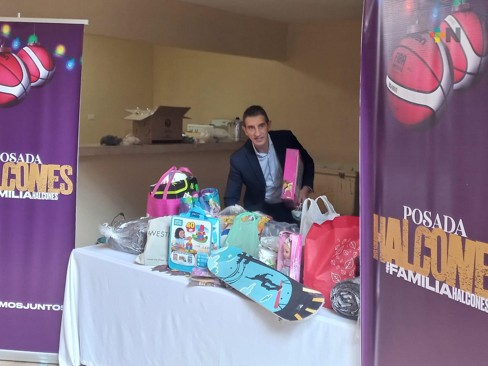 Halcones de Xalapa celebra posada con su afición