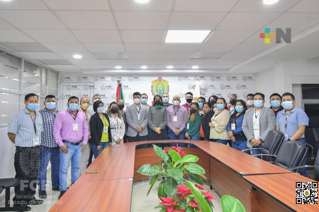 Titular de la FGE se reunió con la Coordinadora Especializada en Asuntos Indígenas y Derechos Humanos