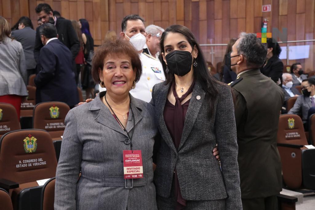 Fiscal General del Estado presenció la comparecencia del Gobernador Cuitláhuac García