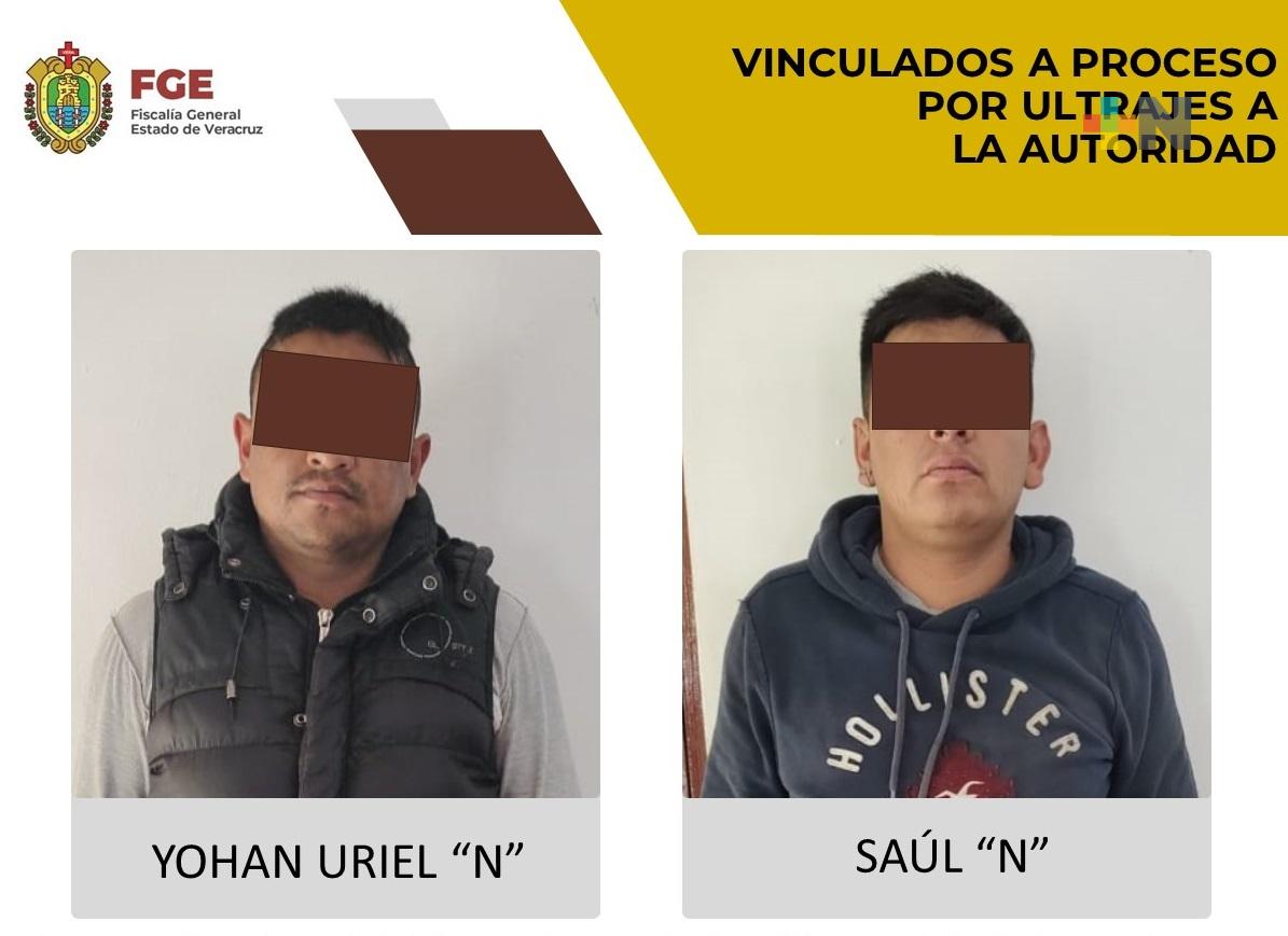 Al norte, vinculan a dos personas a proceso por ultrajes a la autoridad