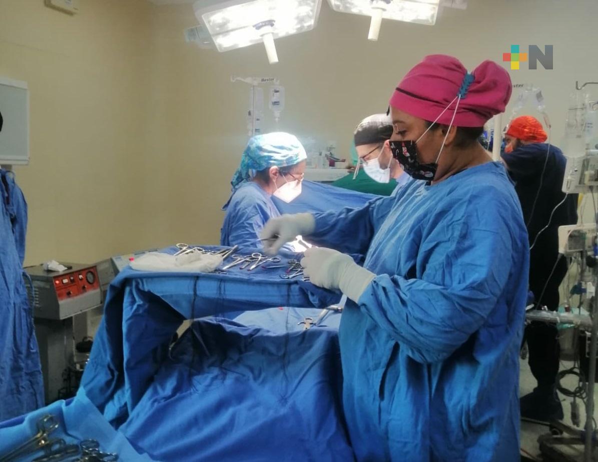 UMAE #14 realizó mayor número de trasplantes en Jornada Nacional de Recuperación de Servicios