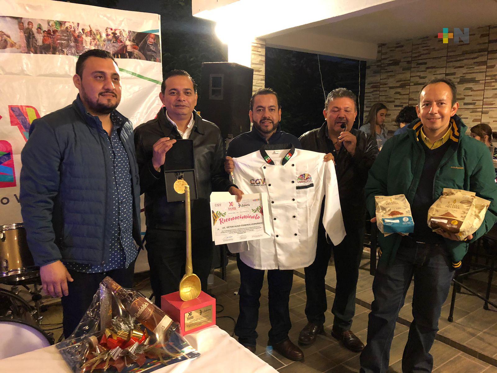 CGV reconoce a RTV por su contribución al Festival Veracruz Puerta de los Sabores 2021