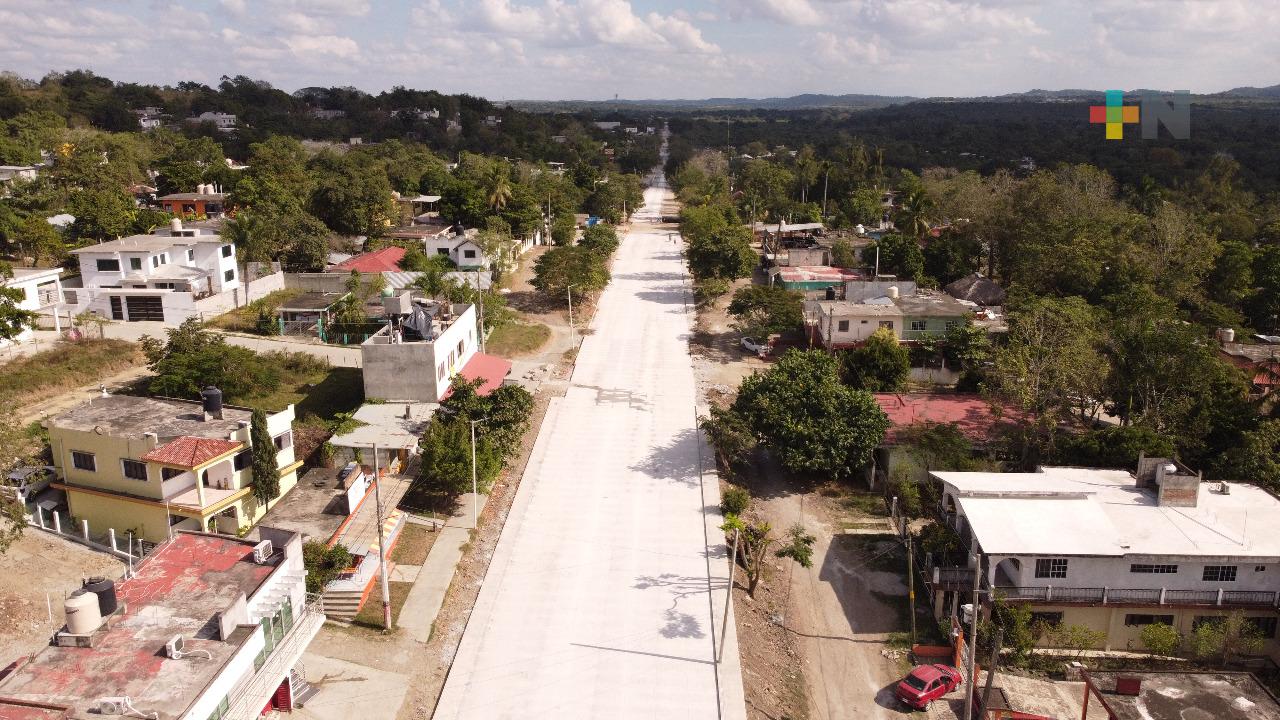 Cierran con obra pública en Tempoal