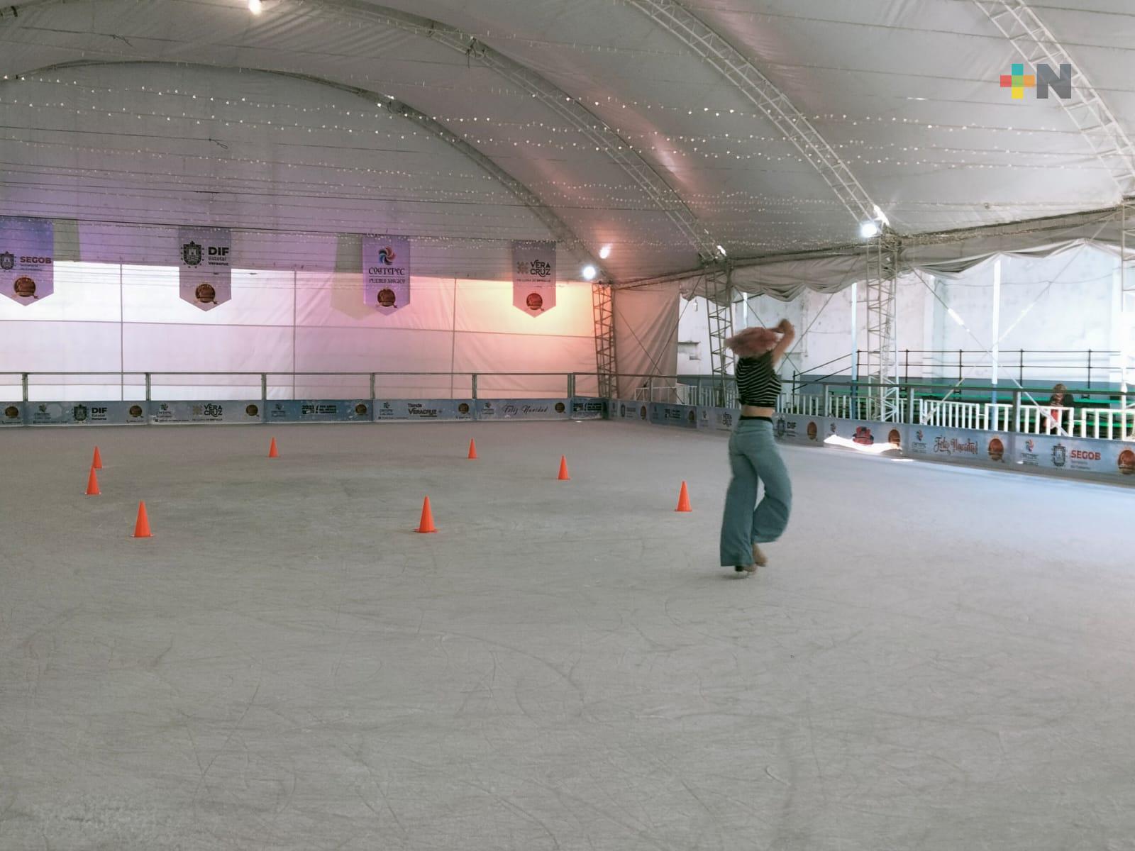 Inaugurarán la pista de hielo en Coatepec el 26 de noviembre