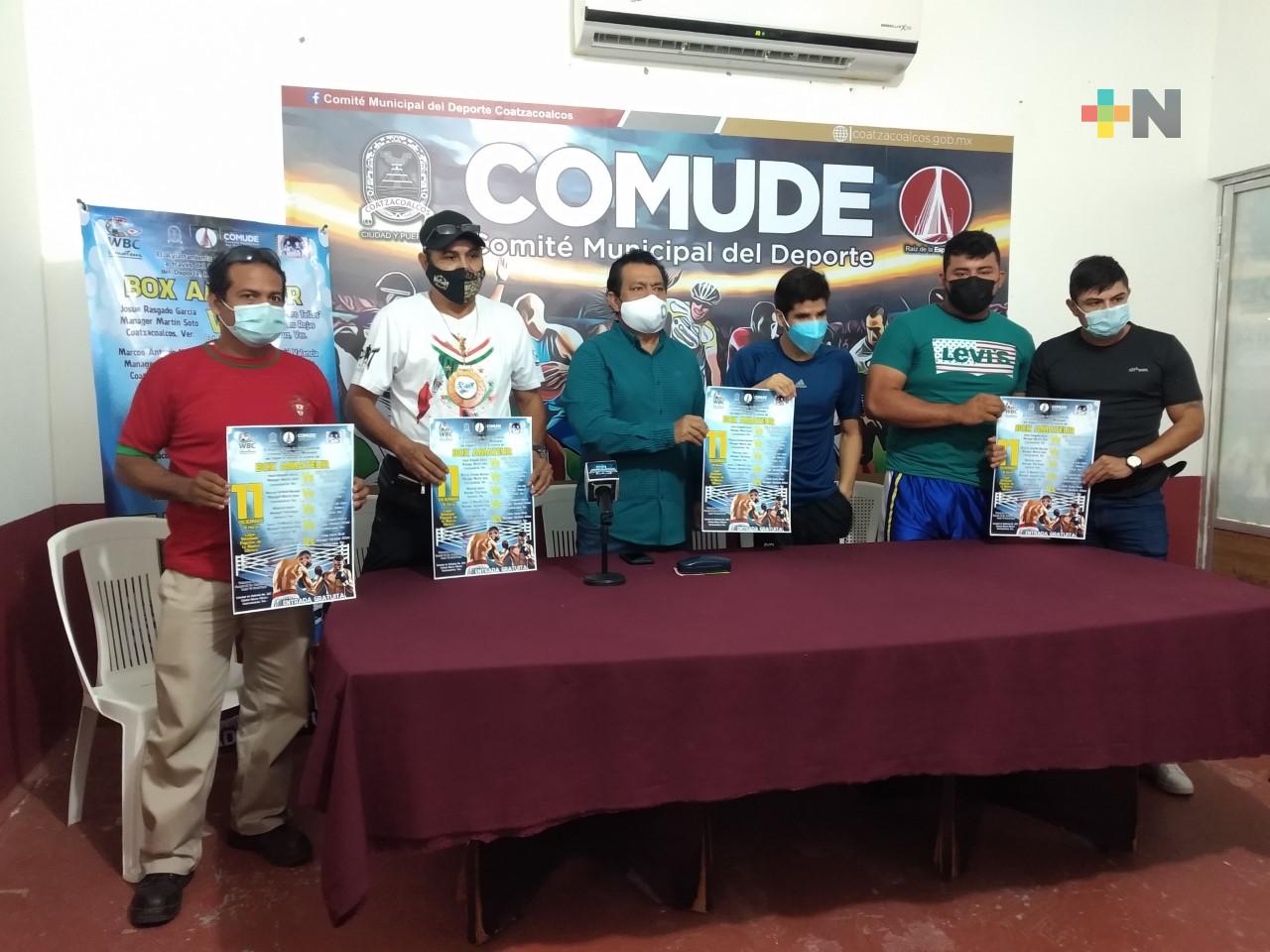 Este sábado habrá función de boxeo amateur en Coatzacoalcos