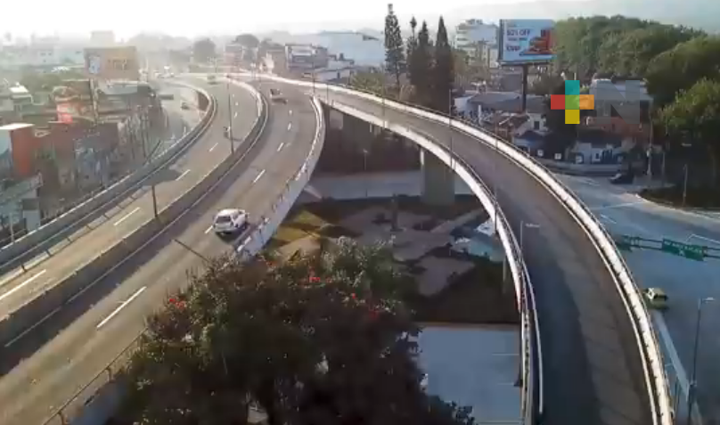 Cumpliendo compromisos concluimos obra en puente Bicentenario de Xalapa: Cuitláhuac García