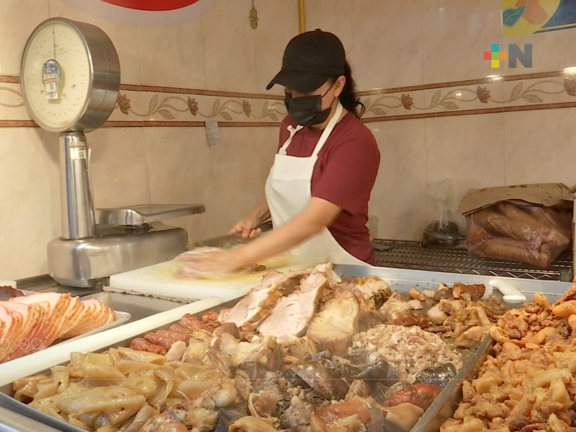 Aumenta precio de la carne, comerciantes esperan no afecten sus ventas en víspera de la Navidad