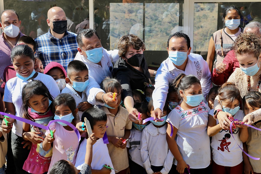 Garantizan clases presenciales derecho a la educación: Delfina Gómez Álvarez