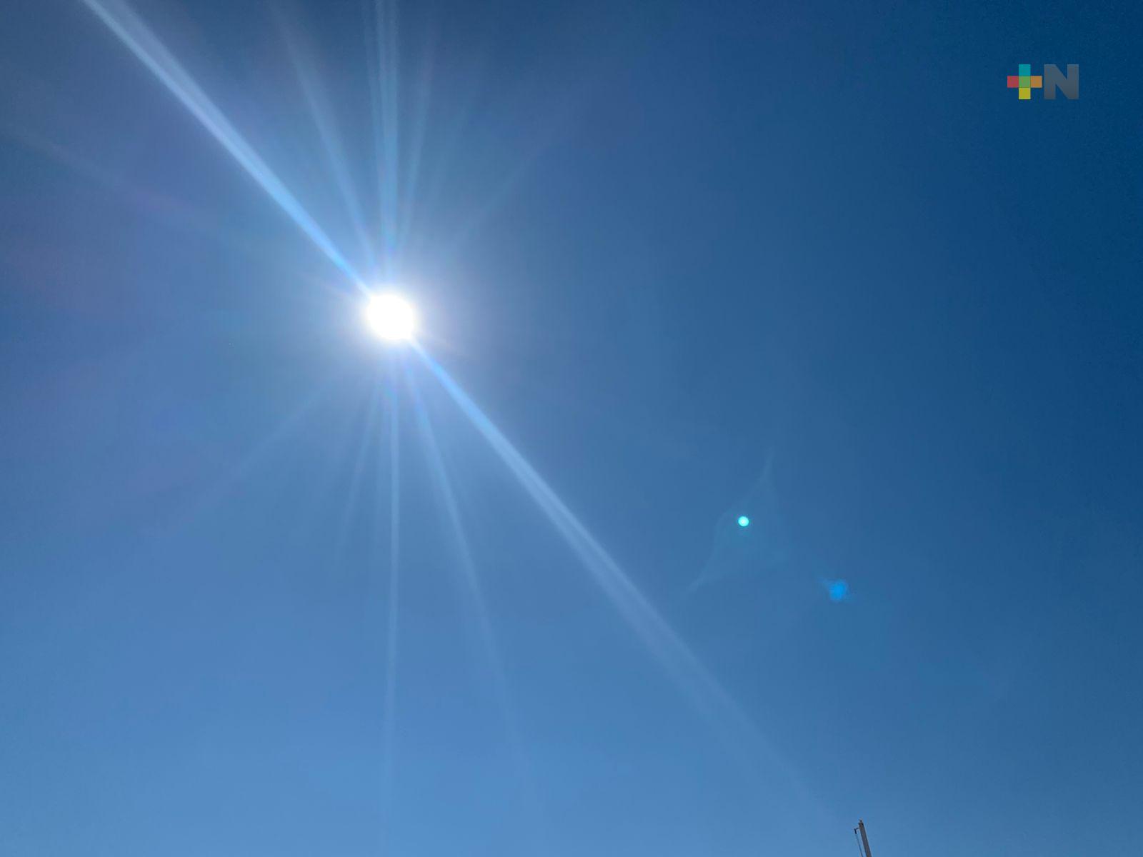 Continúan temperaturas altas y ambiente bochornoso en el estado de Veracruz