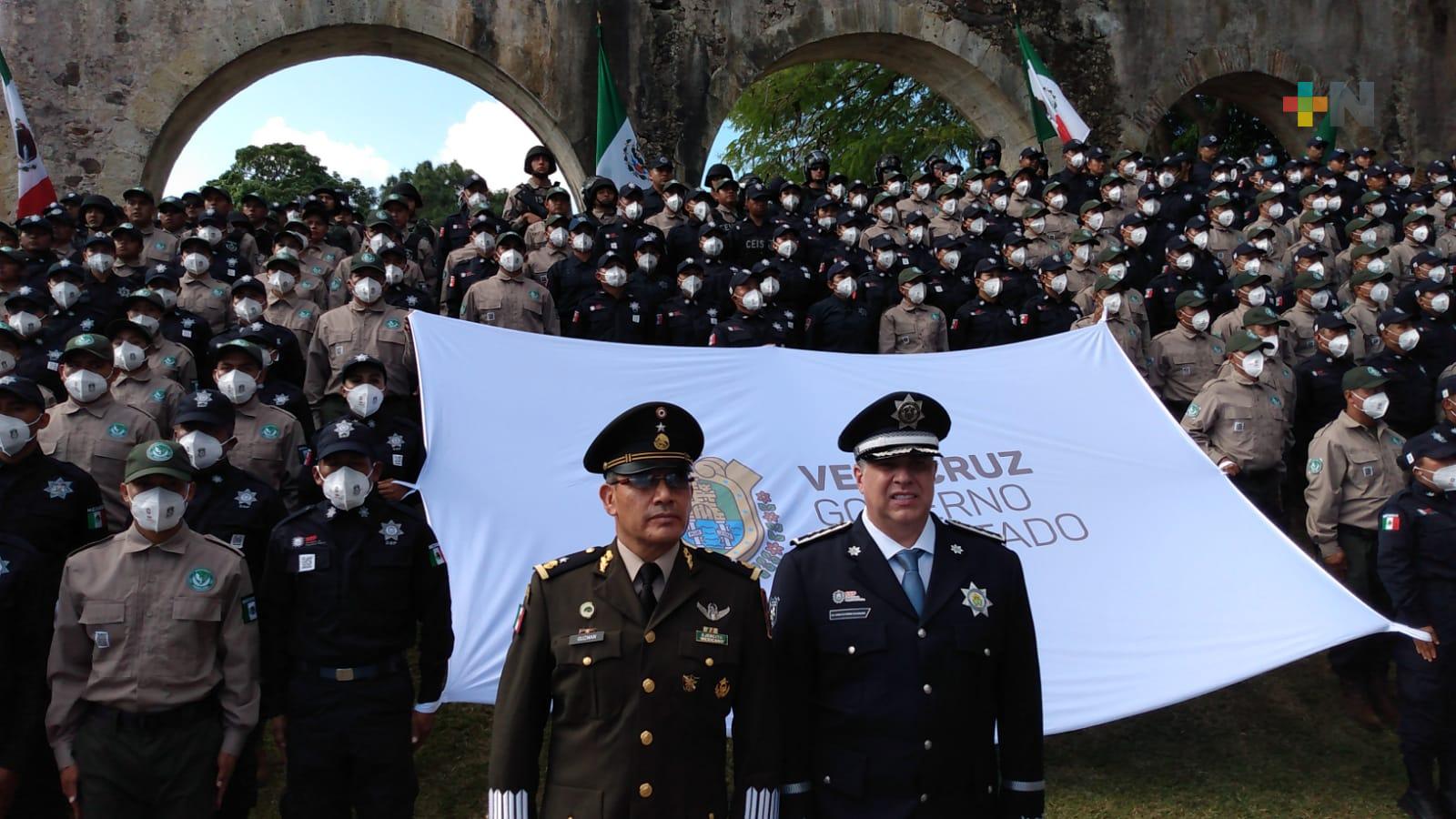 Veracruz, cierra 2021 con más de siete mil policías para proteger a población