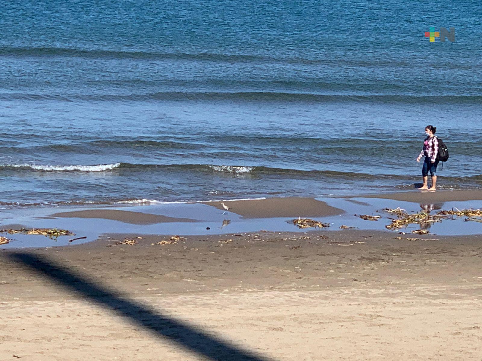 Ambiente cálido en Coatzacoalcos por surada