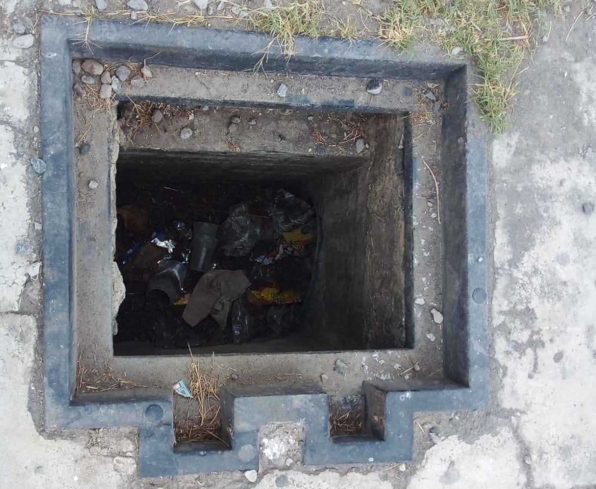 Persiste hurto de tapas de registro en Veracruz