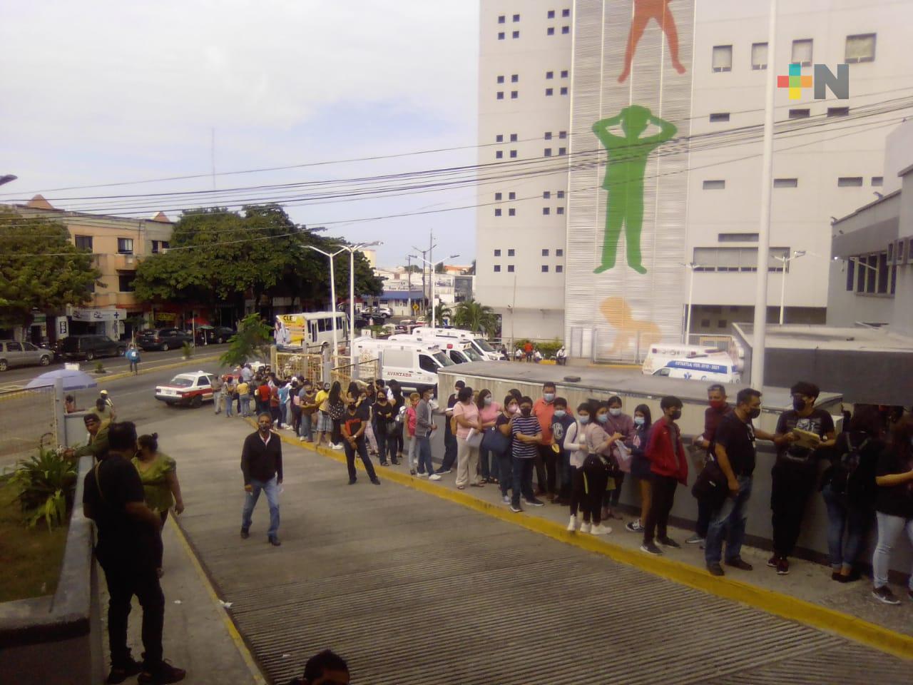 Afluencia importante en vacunación antiCovid de menores con alguna comorbilidad en Veracruz